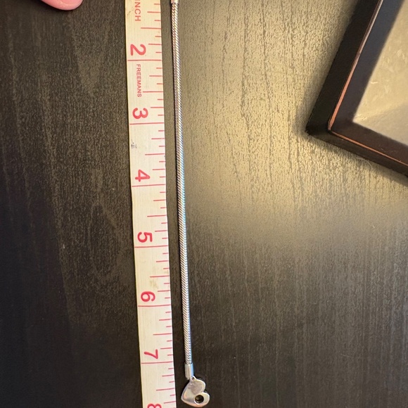 Pandora Moments Heart T-Bar Snake Chain Bracelet - Picture 4 of 4